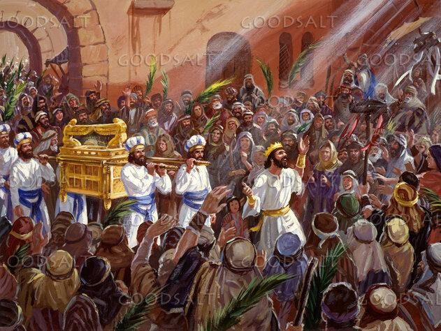 King David Brings the Ark to Jerusalem - GoodSalt