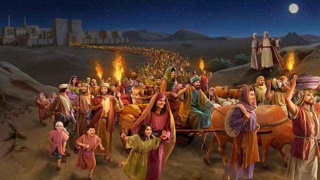 Exodus_ The Isrealites Leave Egypt - Bible Story